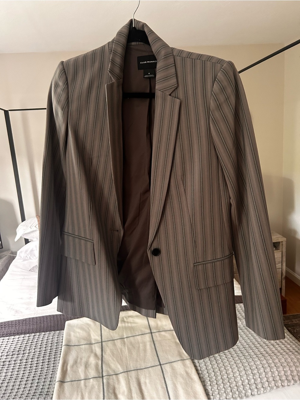 Club Monaco Pinstripe Blazer